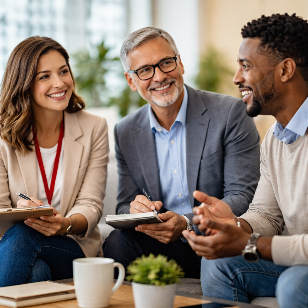 Profissionais da equipe